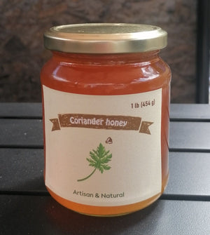 Coriander honey - Raw & Artisan