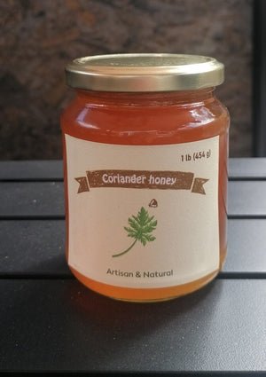 Coriander honey - Raw & Artisan